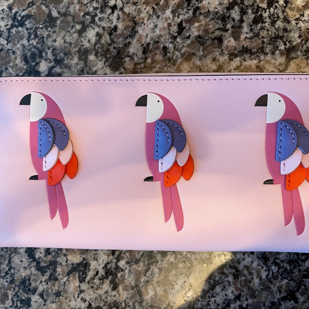 Kate Spade parrot wallet
